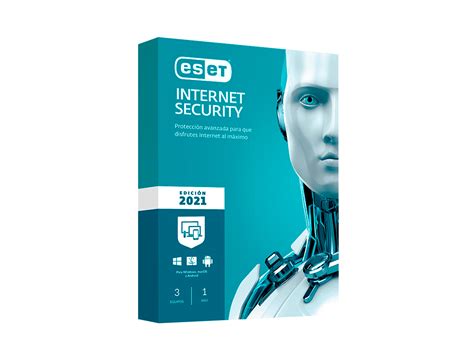 ANTIVIRUS ESET INTERNET SECURITY S11020169 2021 3 PCS