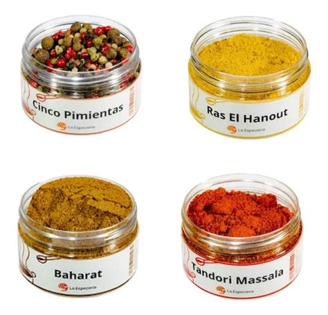 Especias Baharat 5 Pimientas Ras El Hanout Tandori Cuotas sin interés