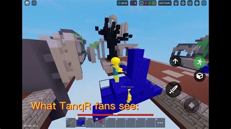 What Tanqr Sees Vs Tanqr Fans Part 2 Roblox Bedwars Youtube