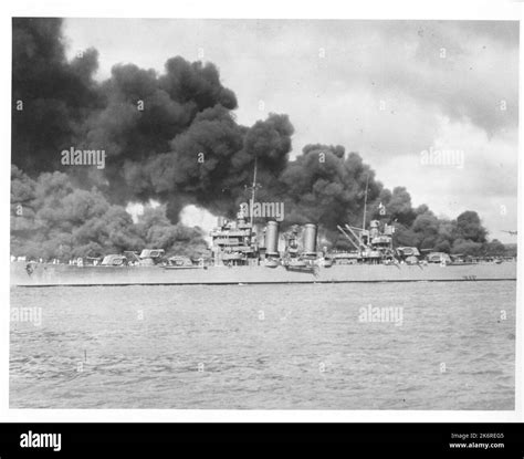 Photograph of the USS Phoenix after the Japanese Attack on Pearl ...