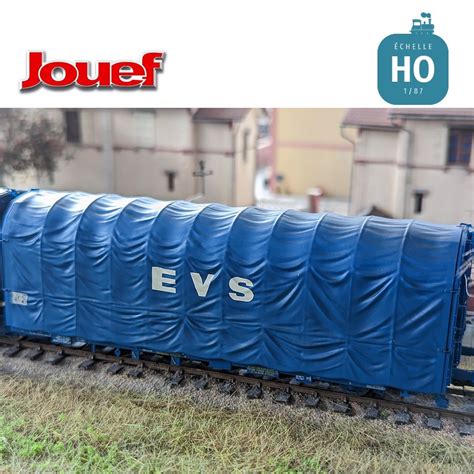 Wagon B Ch Essieux Lails Evs Sncf Ep Iv Ho Jouef Hj