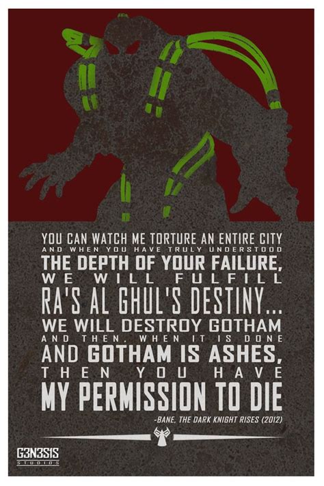 Bane Quotes And Sayings Quotesgram