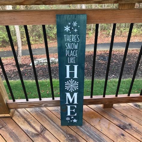 Winter Porch Sign Etsy