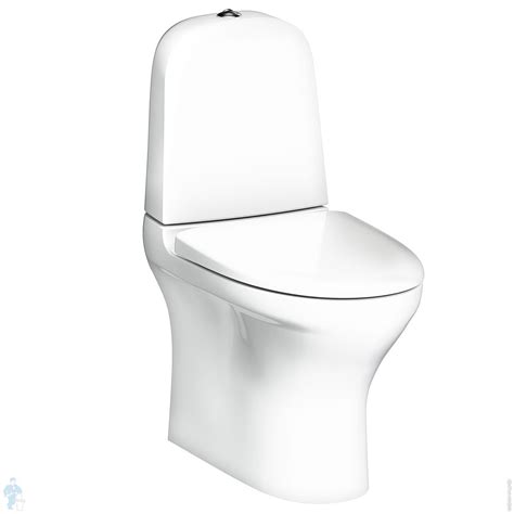 Унитаз компакт GUSTAVSBERG ESTETIC 8300 (680х370х855) безободковый ...