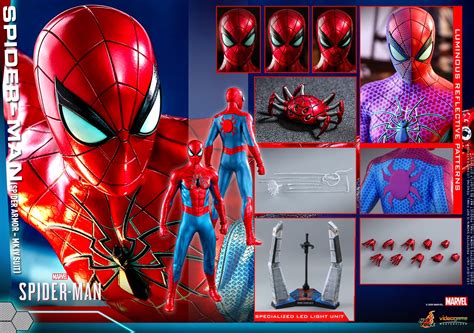 Hot Toys VGM Marvels Spider Man Spider Armor MK IV Suit Hot Toys Complete Checklist