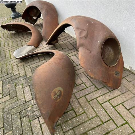 TheSamba VW Classifieds Volkswagen Bug Fenders Set Oval 1953