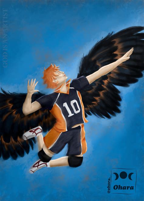 Haikyuu Dare To Fly Anime Volleyball Spike Premium Poster Frame