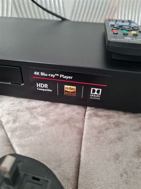 Lg Ubk K Ultra Hd Hdr Blu Ray Dvd Player Remote Mint Ebay