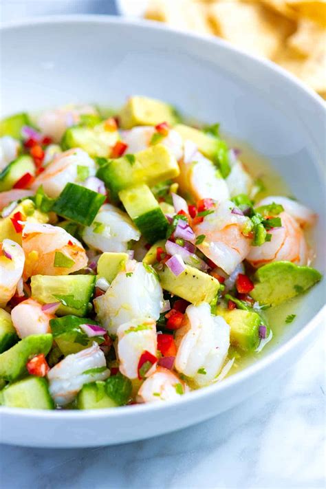 How To Make Shrimp Ceviche Recipe The Acid From The Limes Changes The