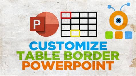 How To Change Table Border Color In Powerpoint Templates Sample