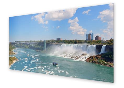 Panel Kuchenny HOMEPRINT Panorama Wodospadu Niagara 100x50 Cm