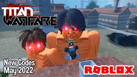 Roblox Titan Warfare New Codes May 2022 YouTube