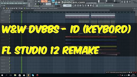 W W DVBBS ID KEYBORD FL STUDIO 12 REMAKE FLP YouTube