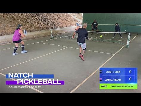 Pickleball Mixed Doubles Rec Play Feat Jana Isiah Vs Josh Lori