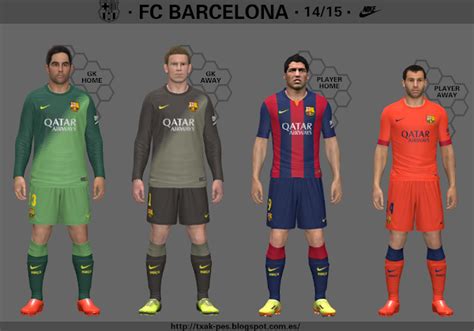 Mundo Pes Pc Tudo Para O Seu Pes Pes 2014 Kit Fc Barcelona 14 15