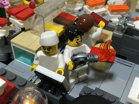 Check out this Lego sushi restaurant