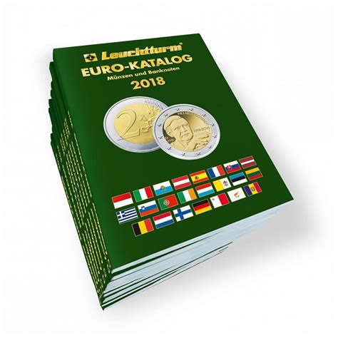 Leuchtturm CATALOGUE EURO Coins Banknotes 2018 Philatelicly