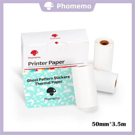 Phomemo Self Adhesive Thermal Paper Printable Sticker Printer