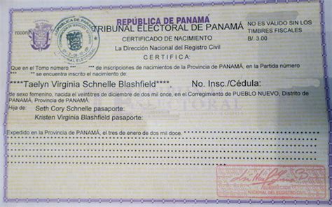 Tramitar El Certificado De Nacimiento [2021] Trámites En Panamá