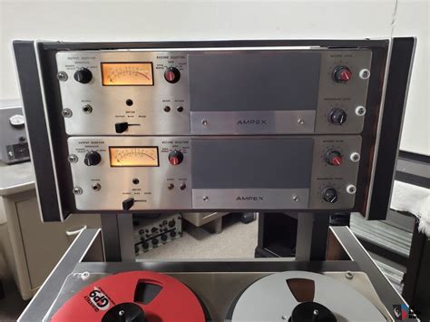 Ampex Mr Track Analog Tape Recorder With Modernized Transport