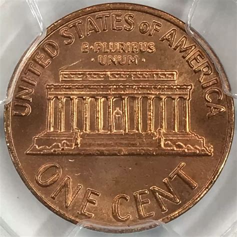 S Lincoln Memorial Cent Pcgs Ms Rd Small Date Old Pueblo Coin