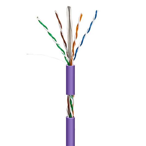 Electrónica Gimeno Cable UTP Cat6 CCA rigido 305mts LSZH Magenta