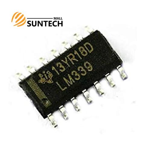 LM339 QUAD DIFFERENTIAL COMPARATOR SOD 14 SUNTECH MALL