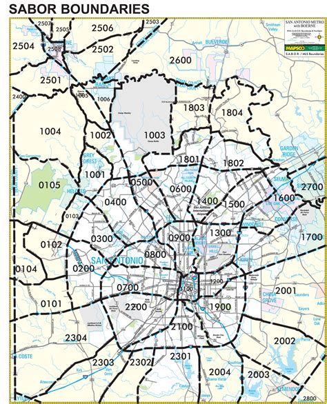 Zip Codes San Antonio Tx Map