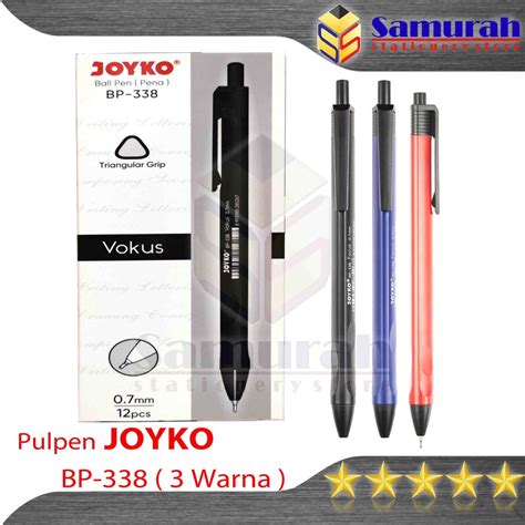 Jual Pulpen Joyko Vocus Bp Ball Pen Bp Hitam Vokus Mm