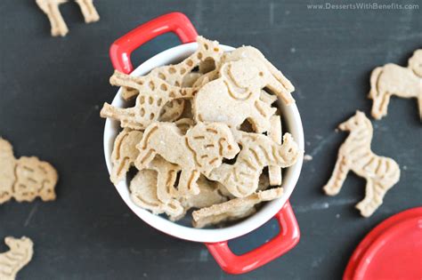 Healthy Homemade Animal Crackers Recipe | Desserts With Benefits