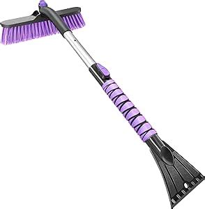 Amazon fr HEEYA Grattoir à glace pour voiture 84 cm brosse à neige