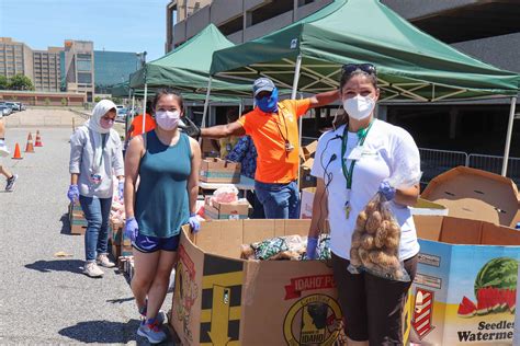 UTHSC Mobile Food Pantry Addressing Food Insecurity In The Community