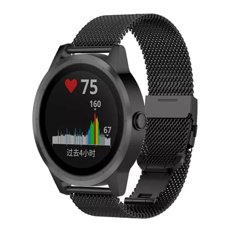 Garmin VivoActive 3 Move Forerunner 20 Mm Armband Rostfritt