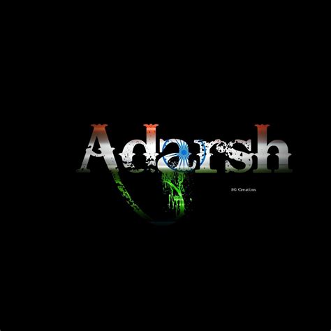 Adarsh Name 3d Wallpaper