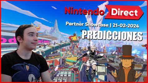 Nintendo Direct CONFIRMADO Predicciones YouTube