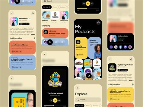 Google podcasts redesigned app case study app ux ui design – Artofit