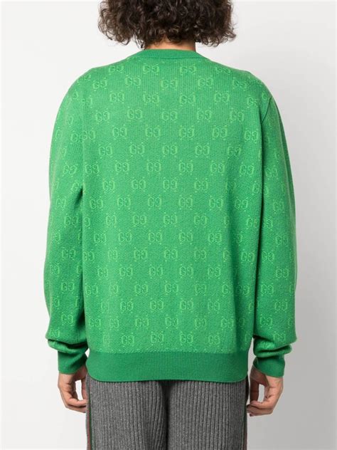 Jacquard Logo Wool Jumper Gucci Eraldo