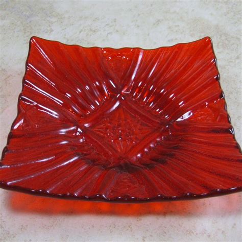 Fused Glass Plates Etsy