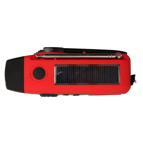 Ejiasu Multifunction Dynamo Solar Hand Crank Self Powered Fm Radio