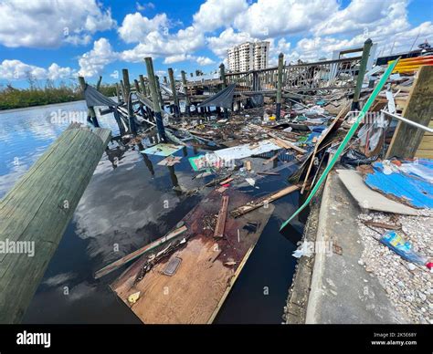 Photos Show Damaged Shrimp Boats And Debris In The Aftermath Of