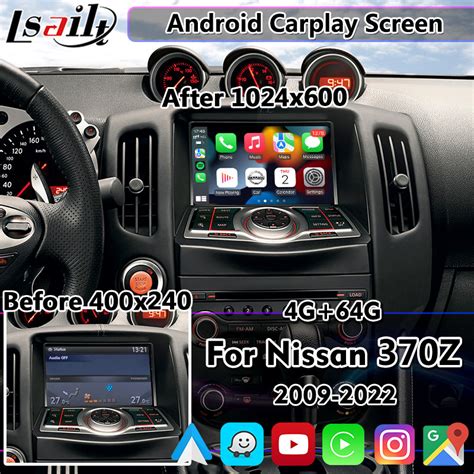 Lsailt 7 Inch Android Car Multimedia Screen For Nissan 370Z Teana 2009