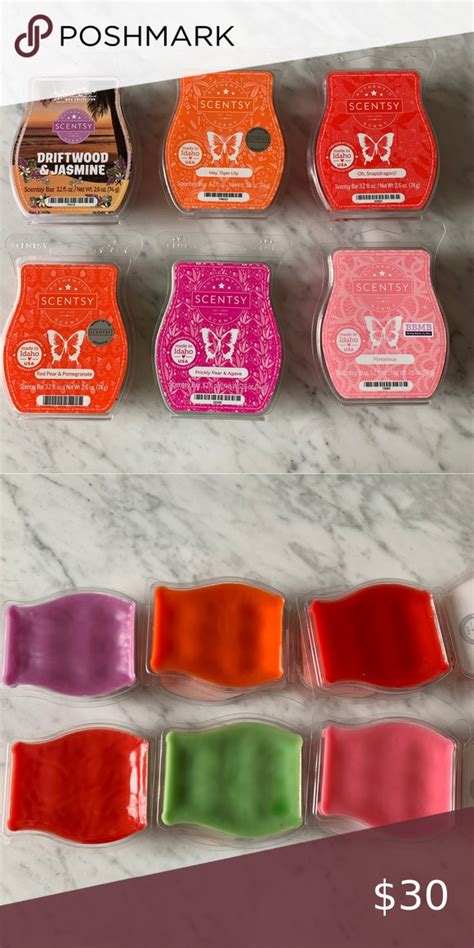 Scentsy Lot Of Bars Spring Summer Floral Fruity Scents Scents