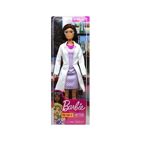 Barbie Brune Poupee Mannequin Professeur De Chimie Poupee Metier