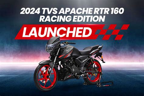 Breaking Tvs Apache Rtr 160 Racing Edition Launched At Rs 128720