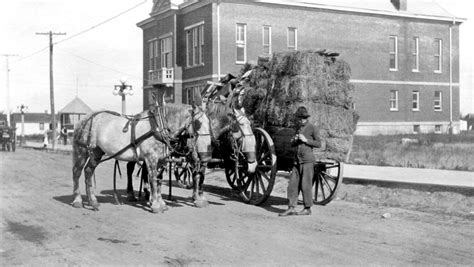 Vintage Everyday Life In Saskatchewan Canada Early 20th Century