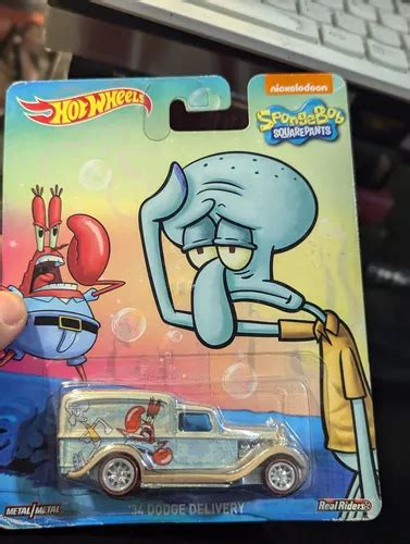 Hot Wheels Premium Dodge Delivery Calamardo Bob Esponja MercadoLibre