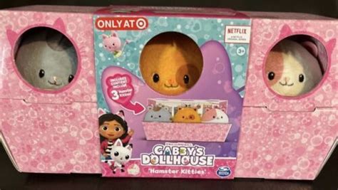 Gabbys Dollhouse Hamster Kitties Plush 3 Pack Exclusive 4679369503