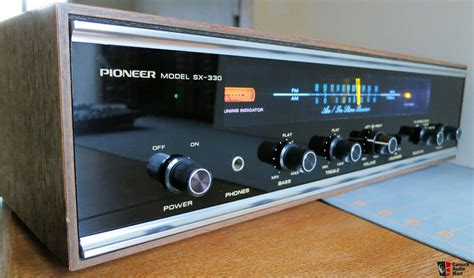 Vintage Pioneer AM FM STEREO Receiver SX 330 KCW Photo 2132430