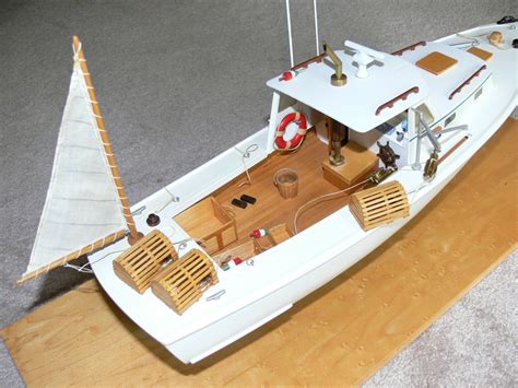 Maine Lobster Boat 1 - Pandy's Model Boats