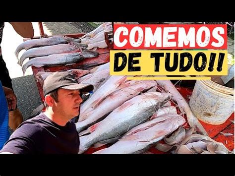 Provando Comida De Rua Na Maior Feira Livre Maio Icoaraci Youtube